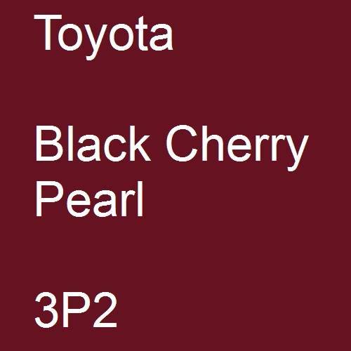 Toyota, Black Cherry Pearl, 3P2.